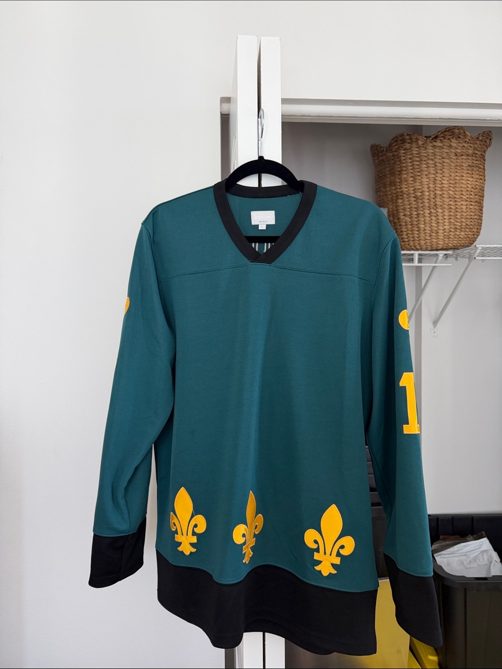 Men's Teal Supreme Long-Sleeve Jersey
